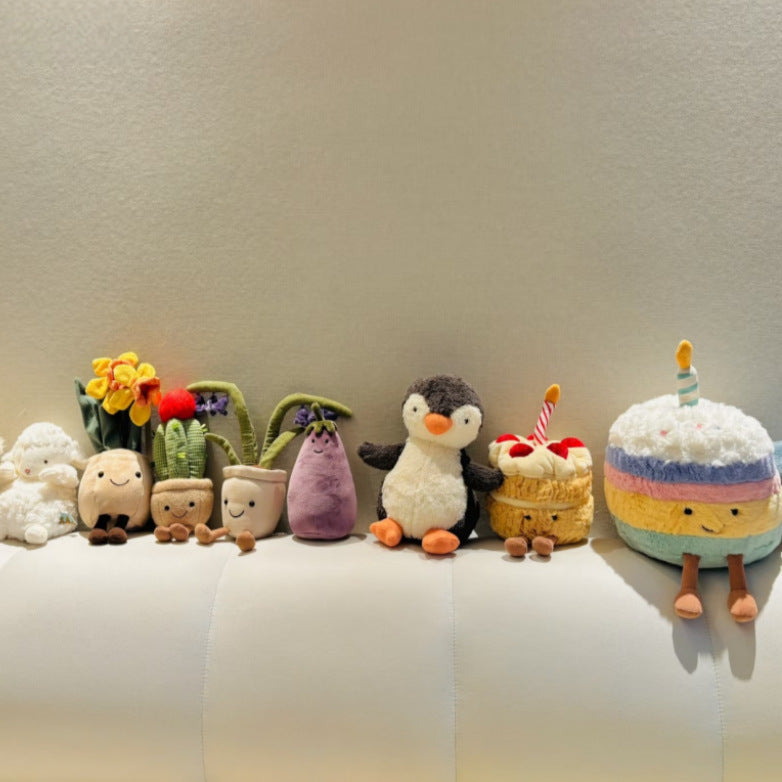 jelly imitation stuffed doll pendant vegetable food pendant peanut doll gift collection