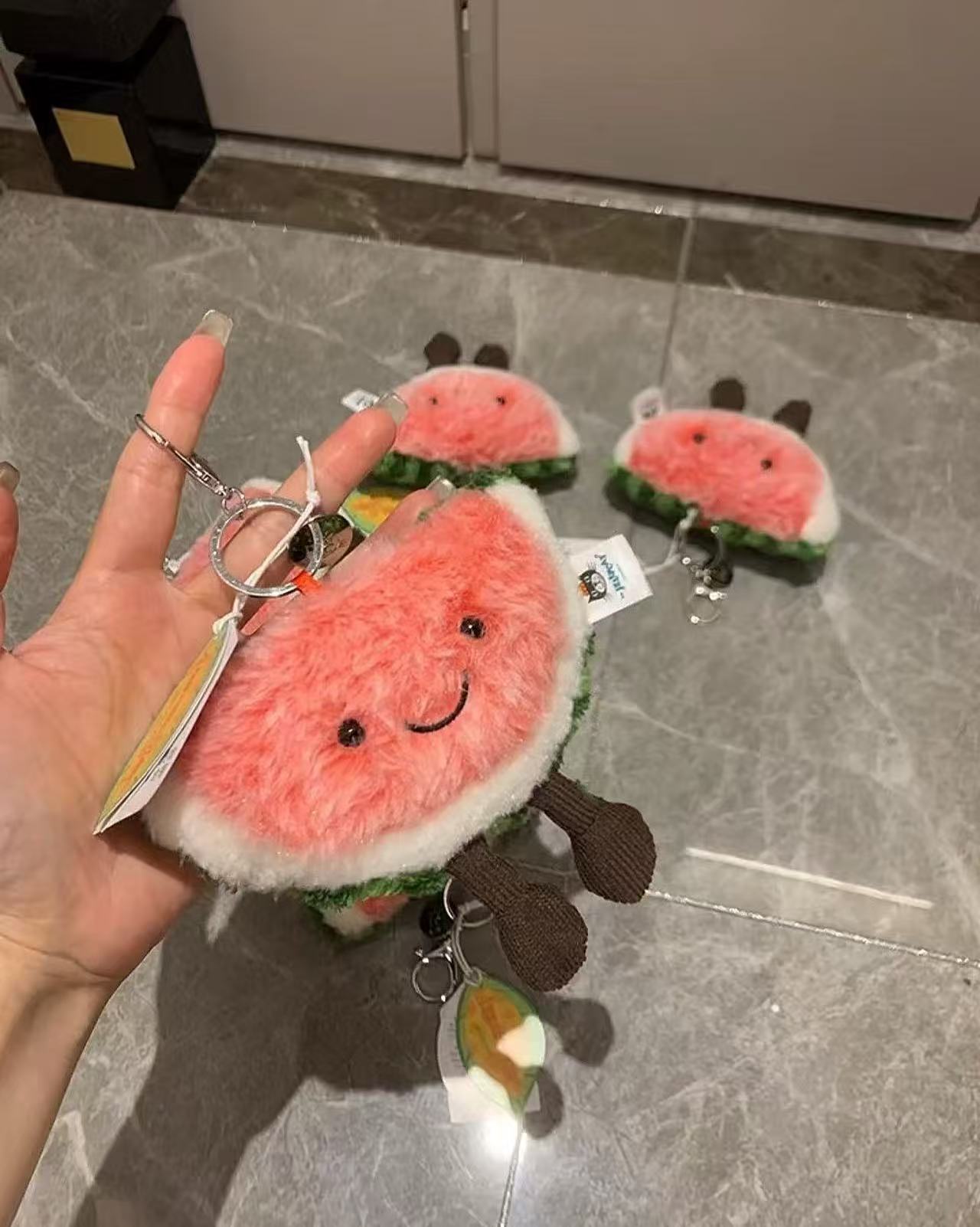 jelly imitation stuffed doll pendant vegetable food pendant peanut doll gift collection