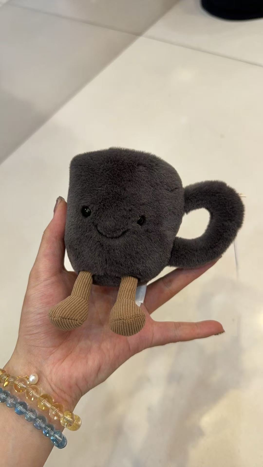 JellyCCCC pendant has three complete standards with steel stamp, Barcelona bear, eggplant, croissant, and free dust bag for all styles.