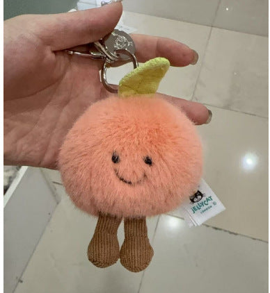 JellyCCCC pendant has three complete standards with steel stamp, Barcelona bear, eggplant, croissant, and free dust bag for all styles.